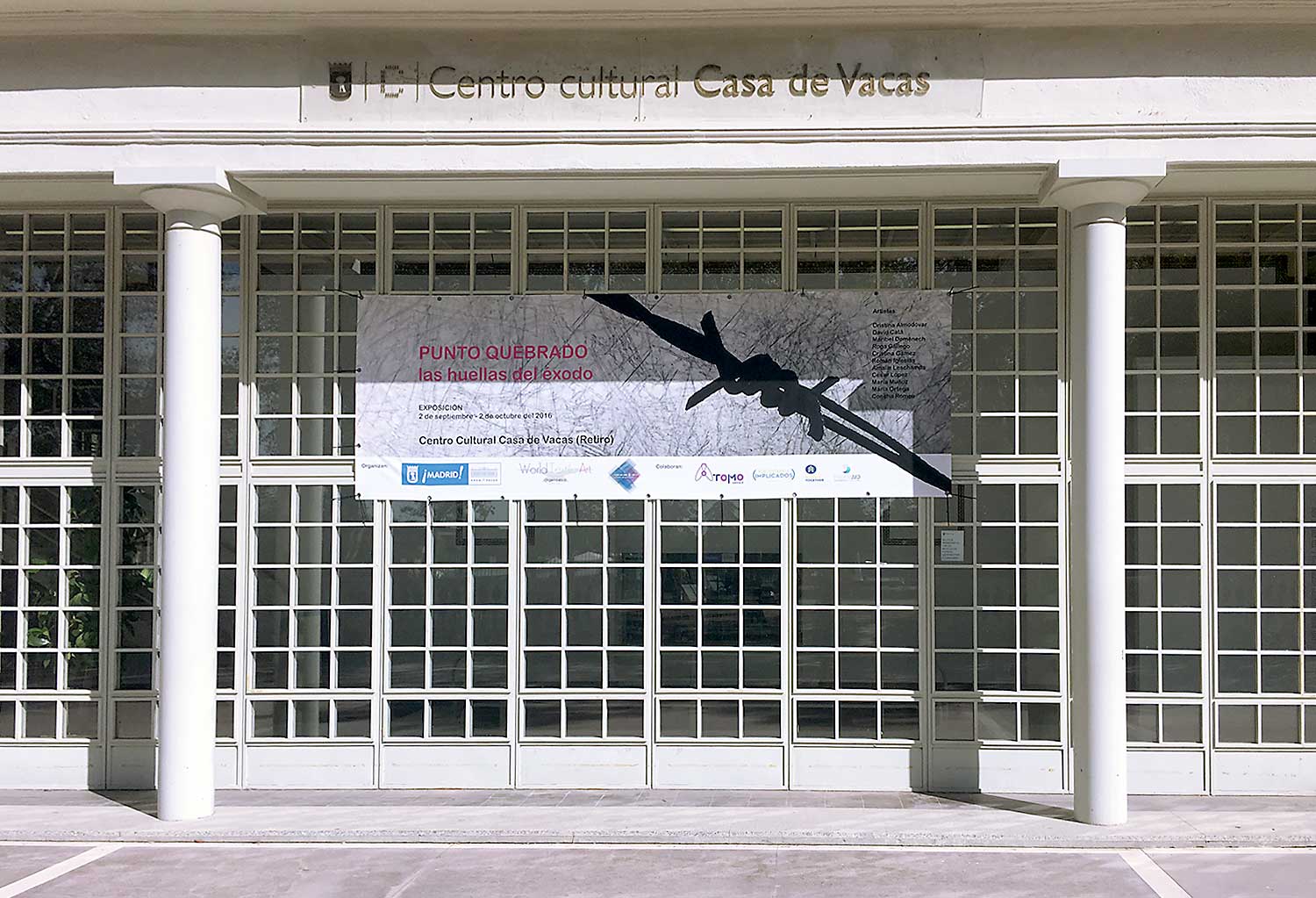 Juntos, quebrado, las huellas del... — proyecto de gestión cultural de María Ortega
