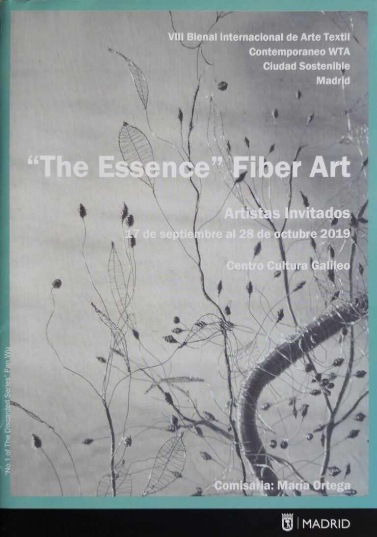 The Essence Fiber Art — proyecto de gestión cultural de María Ortega